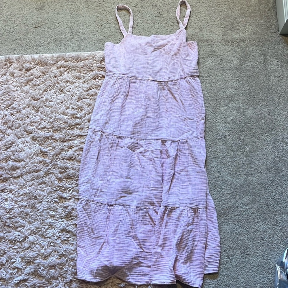 Pink maxi dress!
